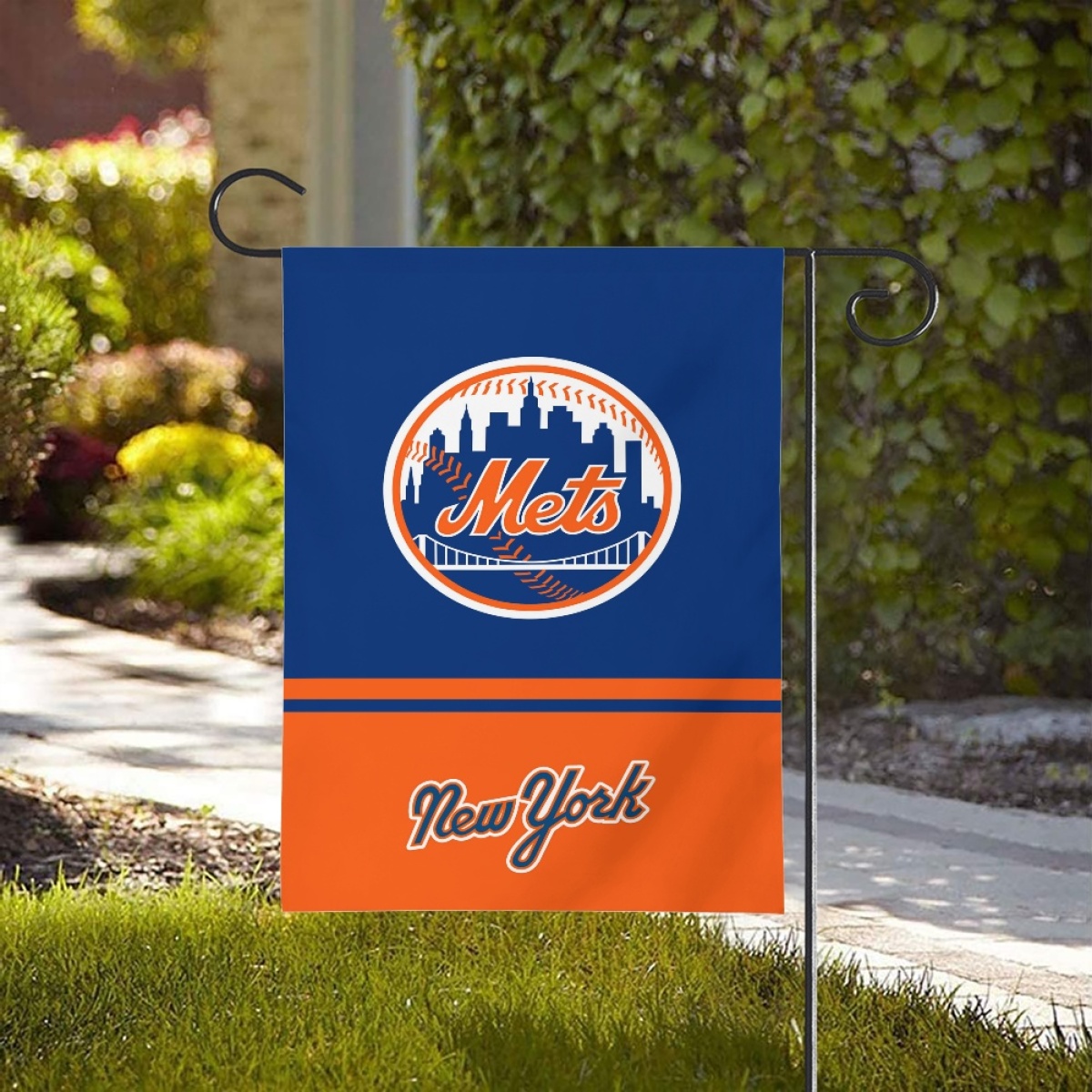 New York Mets Double-Sided Garden Flag 001 (Pls check description for details)